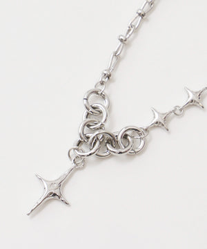 Lデザインチェーンモチーフネックレス