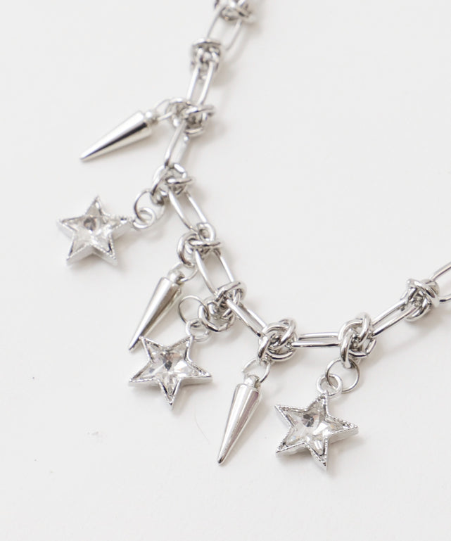 Lデザインチェーンモチーフネックレス