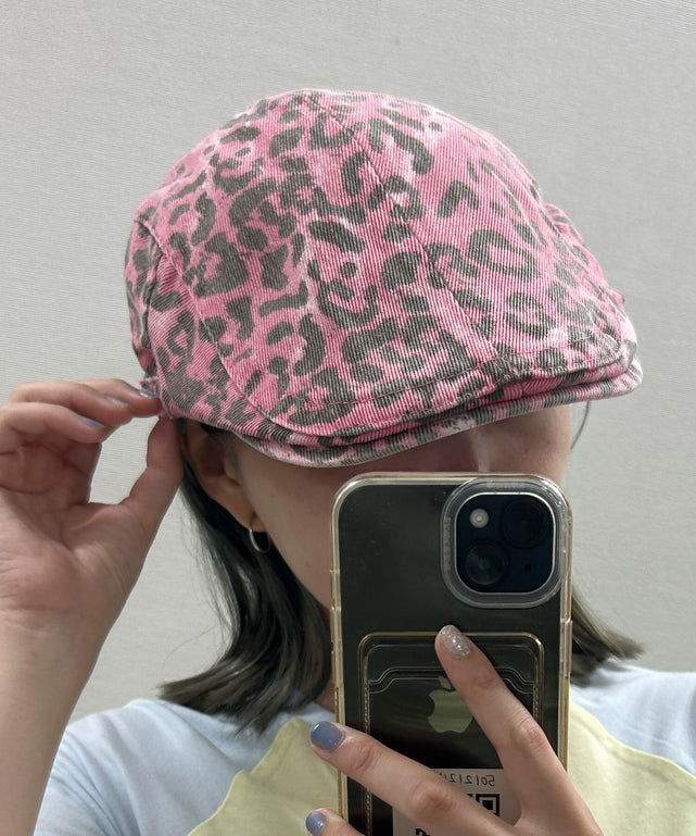 ハンチング帽　レオパード 楽天市場】CREAM SODAクリームソーダCSハンチングLEOPARDPD23GS