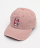 チェックロゴワンポイントキャップ/Lピンク