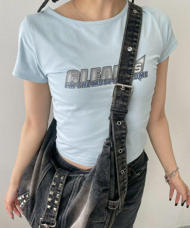 デニムスタッズショルダーバッグ｜WEGO（ウィゴー） – WEGO