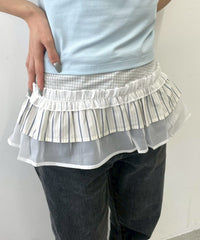 パターンMIXラップスカート