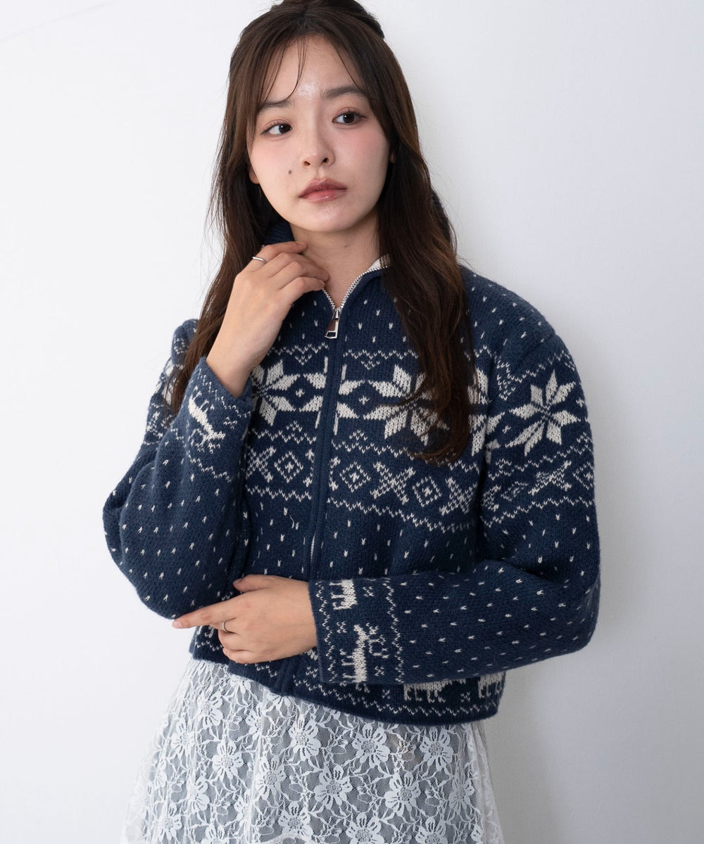 ブルー　モデル：165cm F着用