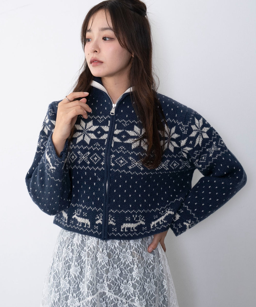 ブルー　モデル：165cm F着用