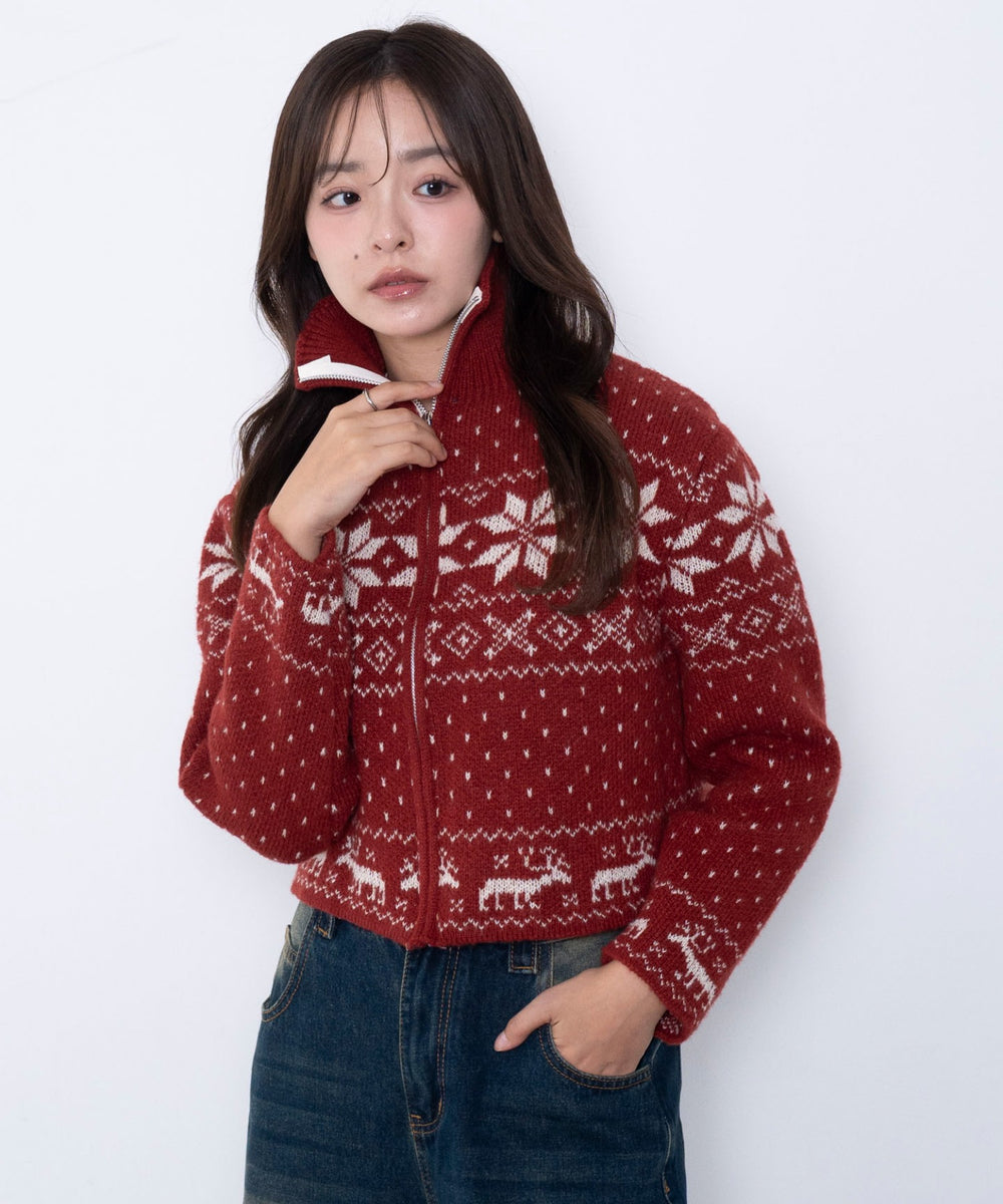 レッド　モデル：165cm F着用