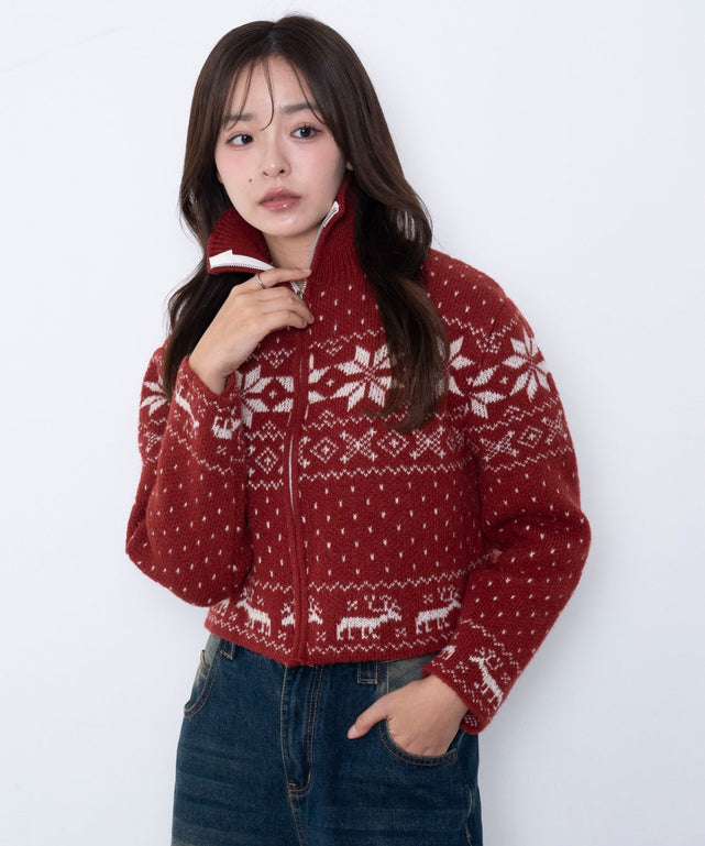 レッド　モデル：165cm F着用