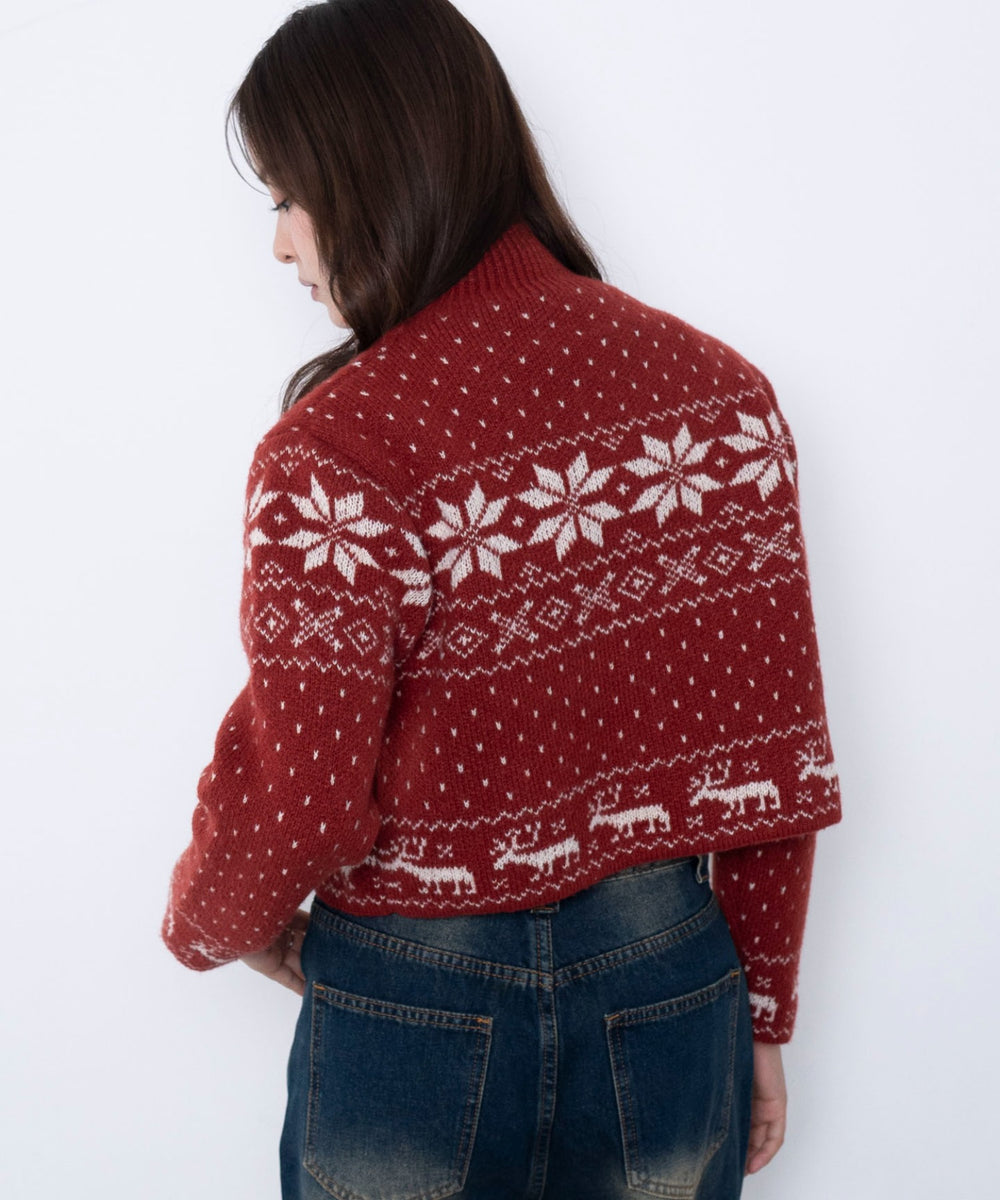 レッド　モデル：165cm F着用