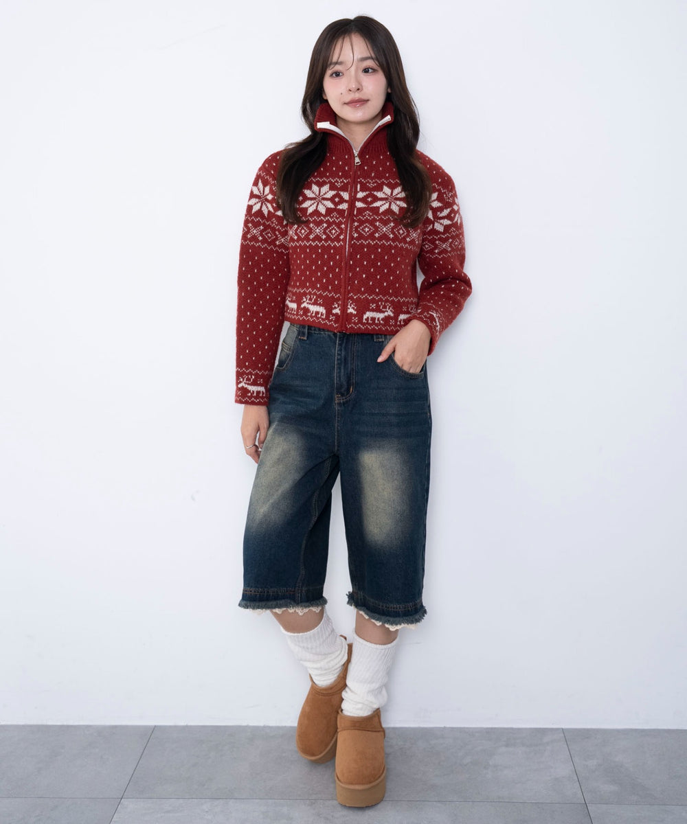 レッド　モデル：165cm F着用