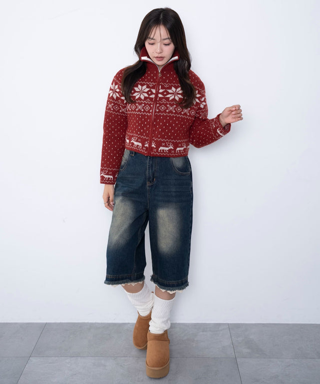 レッド　モデル：165cm F着用