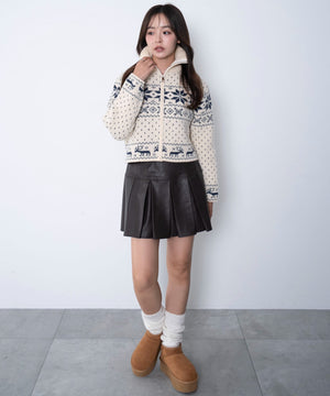 ホワイトアイボリー　モデル：165cm F着用