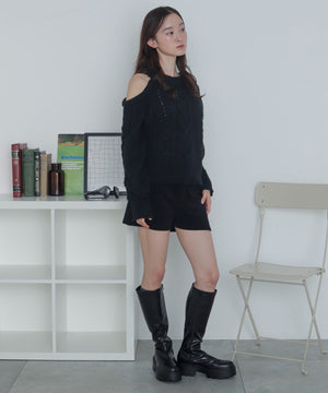 ブラック　モデル：163cm F着用