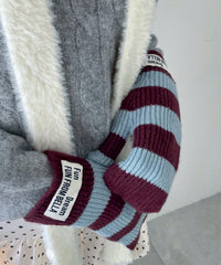 ボーダーミトングローブ