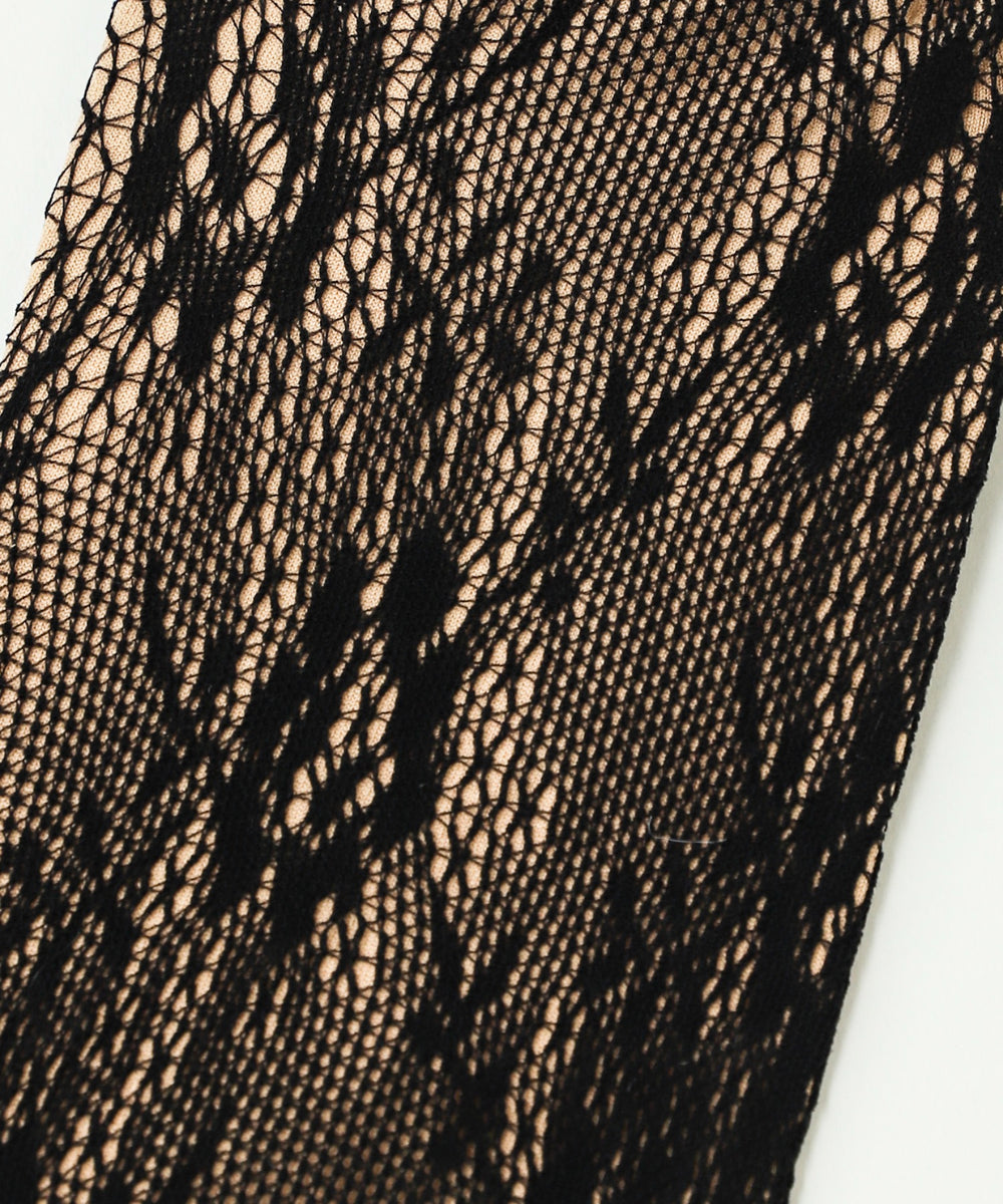 フラワータイツ柄（柄1）