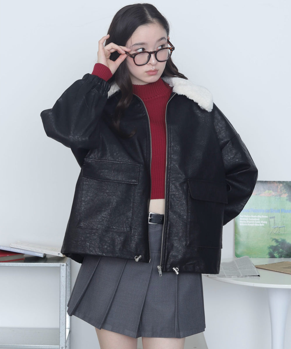 ブラック　モデル：163cm F着用