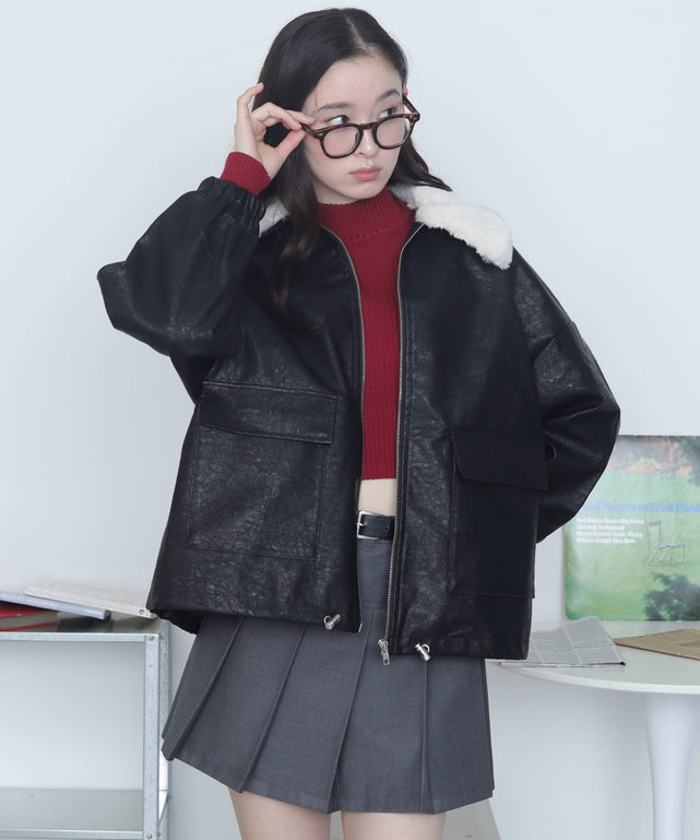 ブラック　モデル：163cm F着用