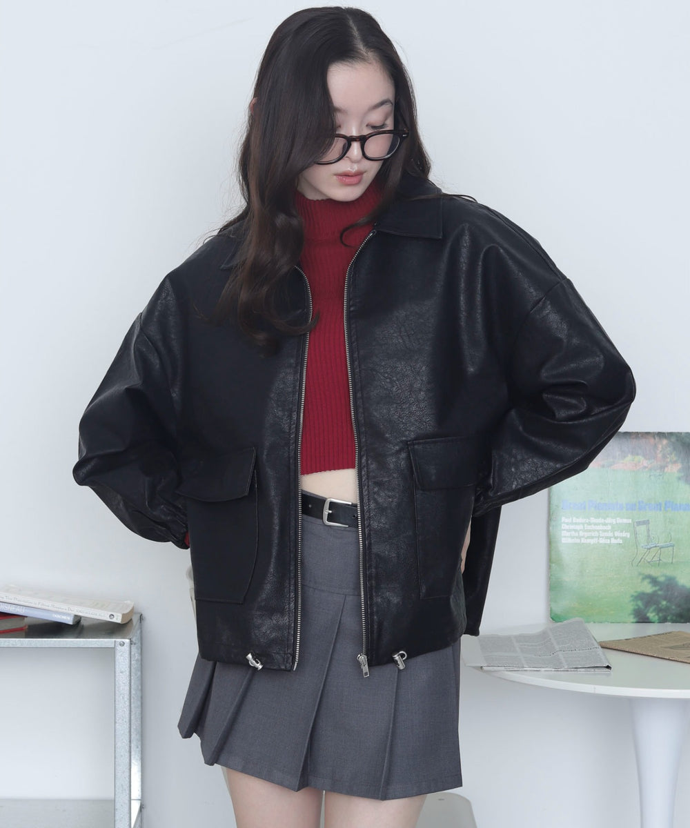 ブラック　モデル：163cm F着用