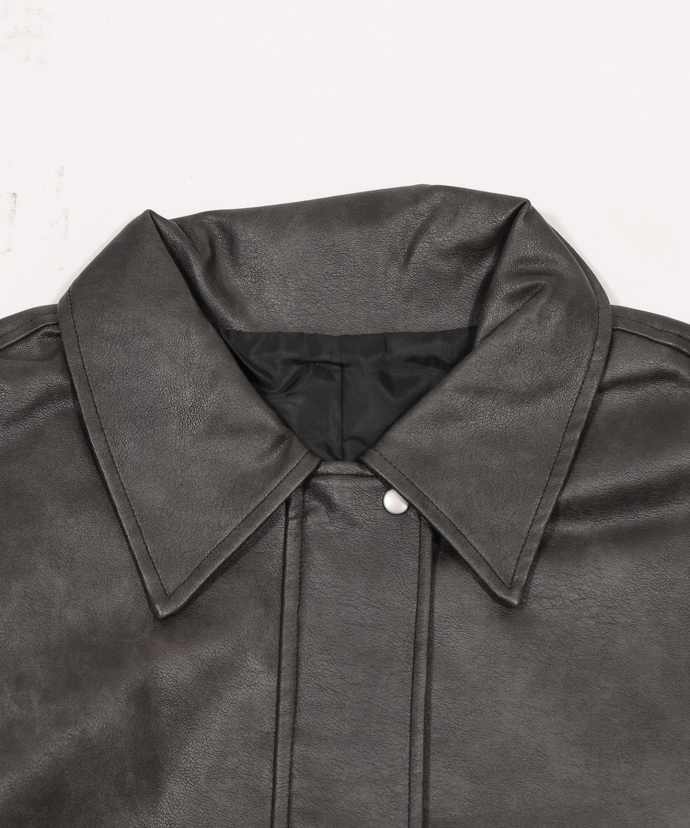 PUステンカラ⁻ブルゾン