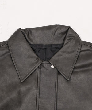 PUステンカラ⁻ブルゾン