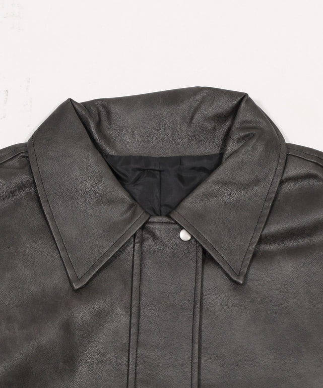 PUステンカラ⁻ブルゾン