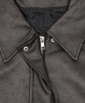 PUステンカラ⁻ブルゾン