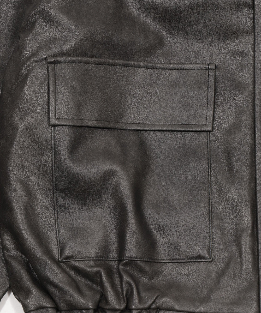 PUステンカラ⁻ブルゾン