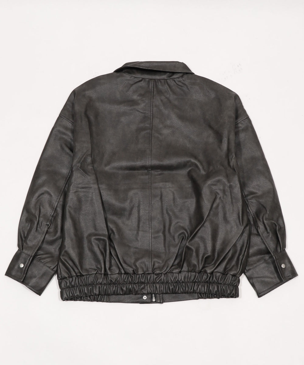 PUステンカラ⁻ブルゾン