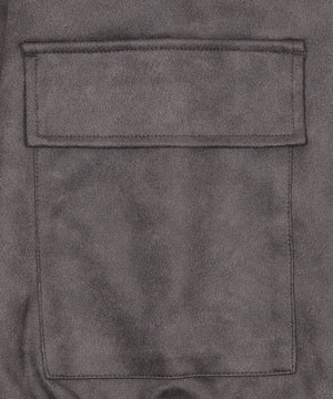 ヴィンテージスウェードステンカラーブルゾン