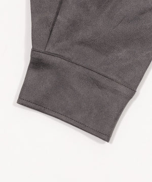 ヴィンテージスウェードステンカラーブルゾン