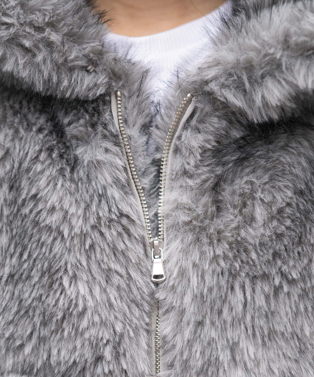 フェイクファーブルゾン