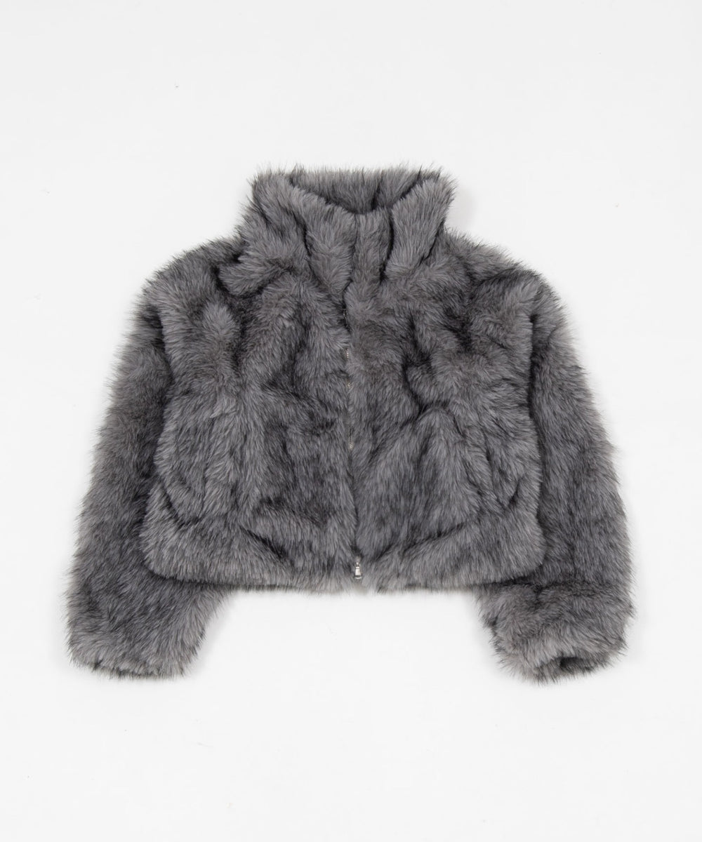 フェイクファーブルゾン