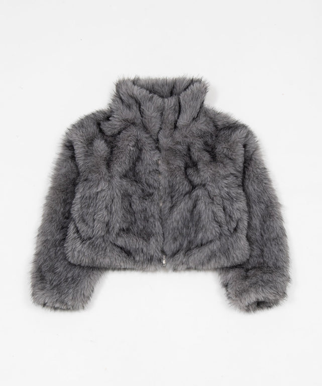 フェイクファーブルゾン