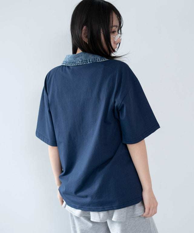 ネイビー　モデル：159cm F着用