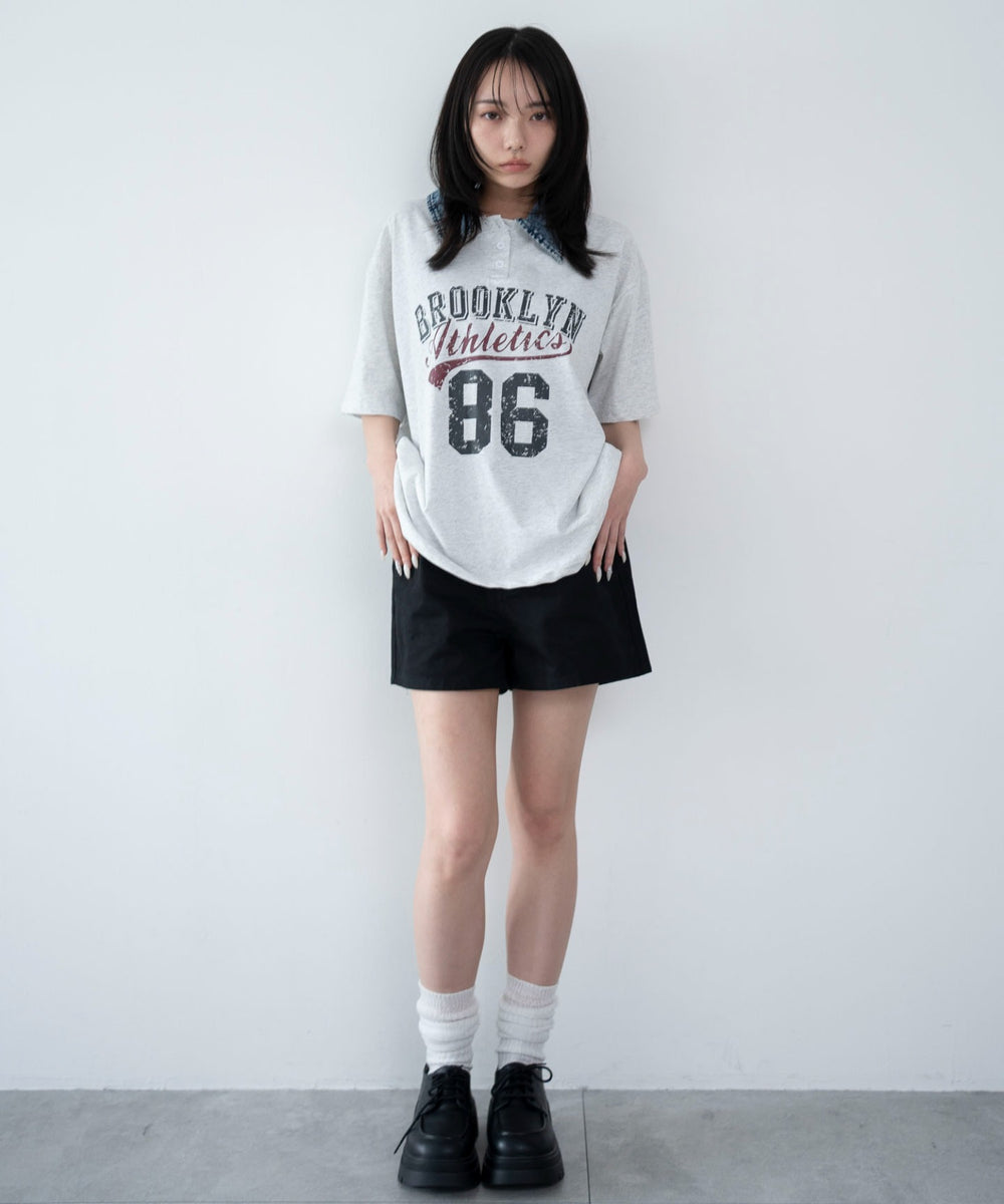 杢グレー　モデル：159cm F着用