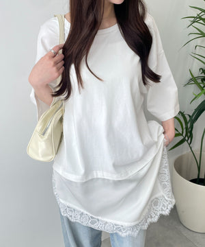 ホワイト　モデル：160cm F着用