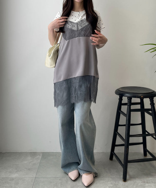 グレー　モデル：160cm F着用