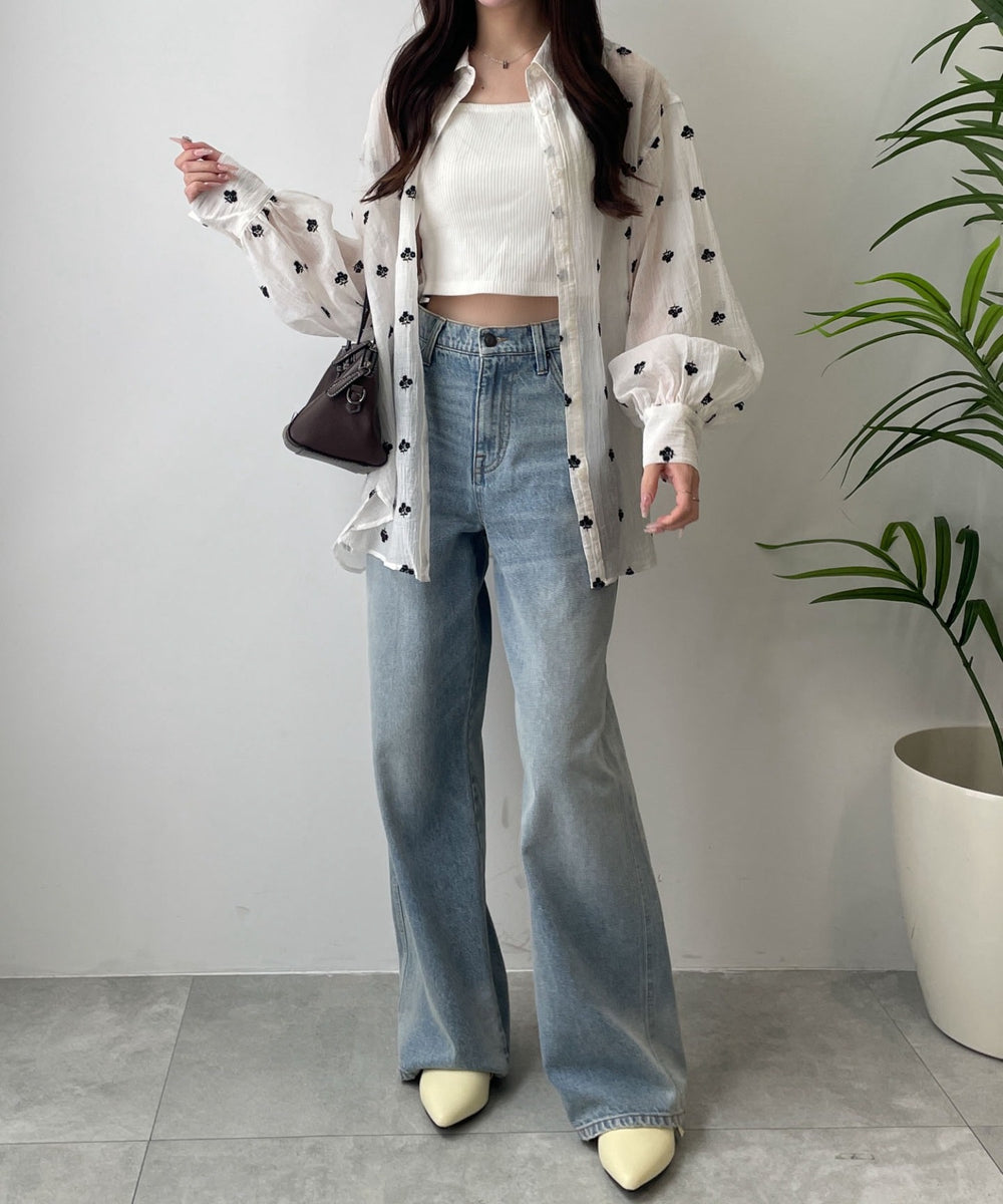 ホワイト　モデル：160cm F着用