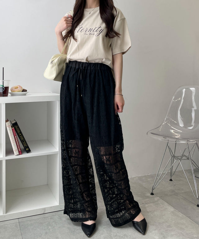パッチワークレースパンツ｜WEGO（ウィゴー） – WEGO ONLINE STORE