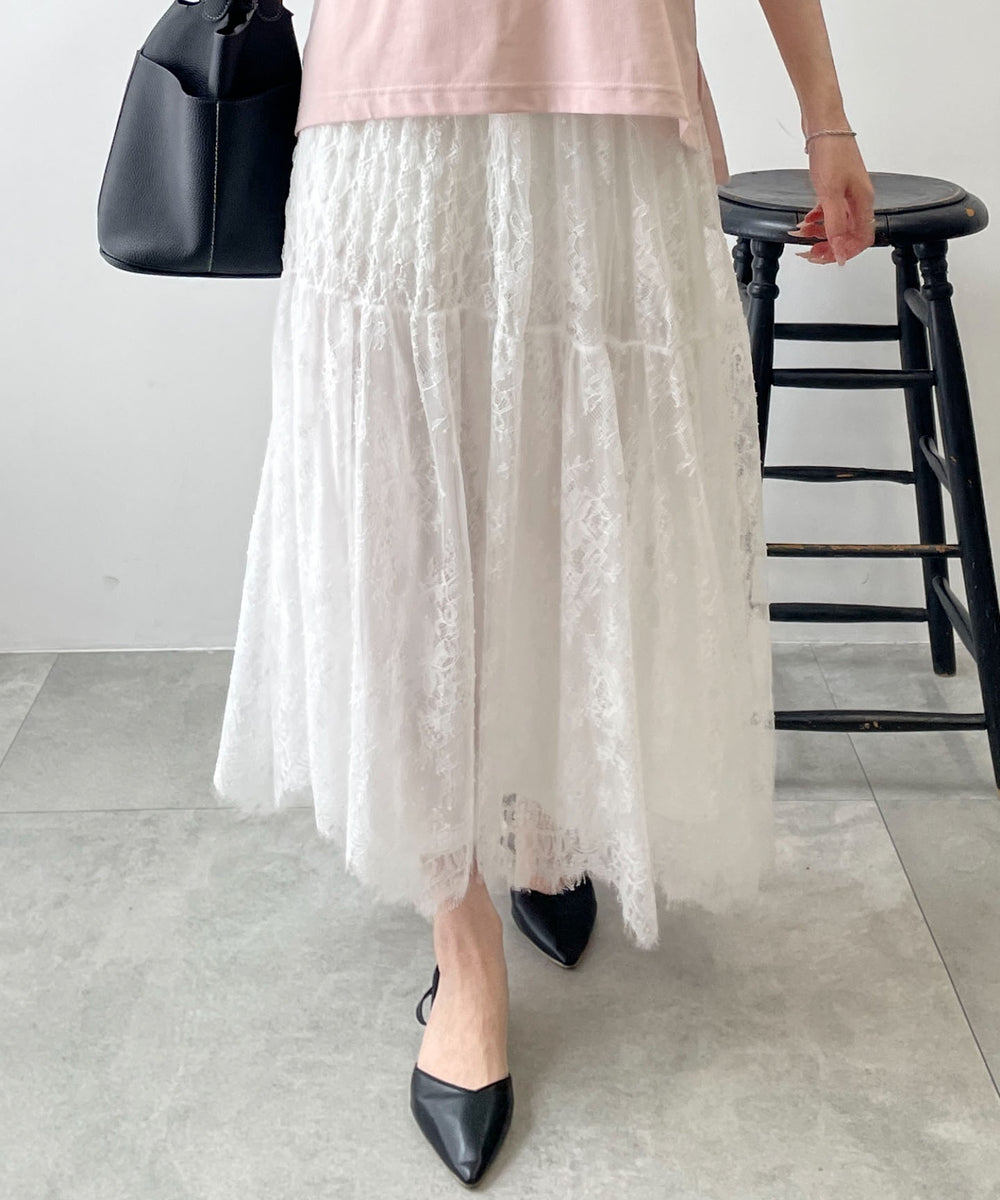ホワイト　モデル：160cm F着用