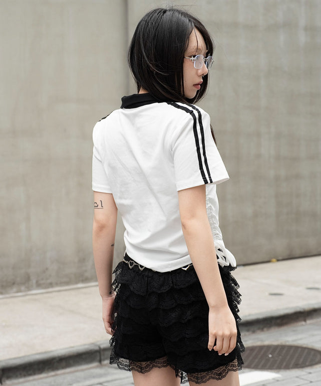 ホワイト　モデル：159cm F着用