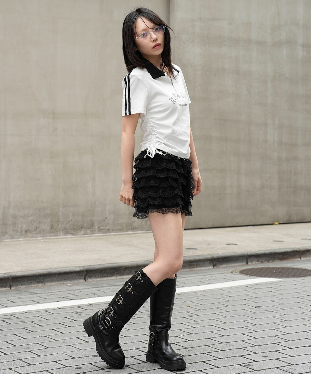 ホワイト　モデル：159cm F着用