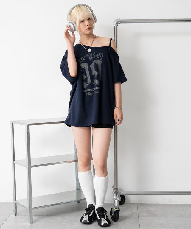 ネイビー　モデル：166cm F着用