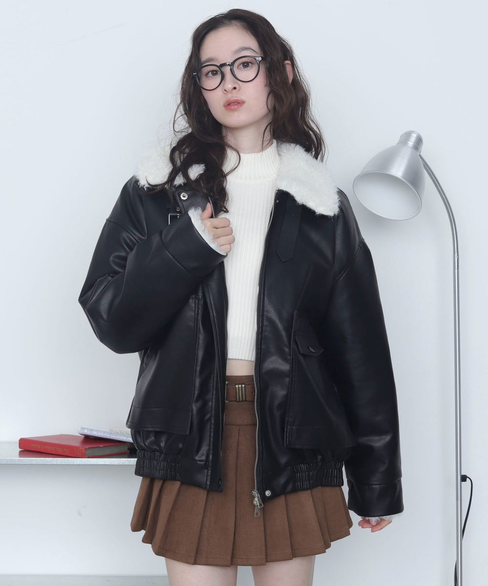 ブラック　モデル：163cm F着用