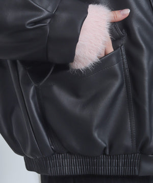 インサイドFファーフライトジャケット