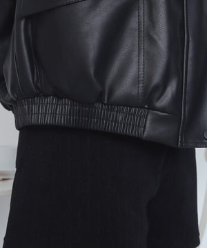 インサイドFファーフライトジャケット