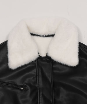 インサイドFファーフライトジャケット