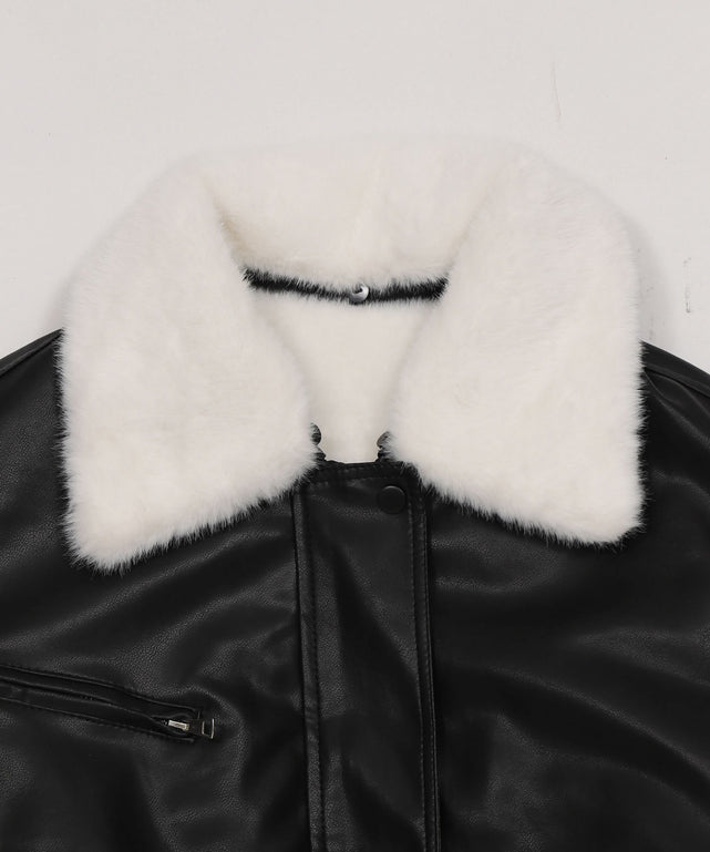 インサイドFファーフライトジャケット