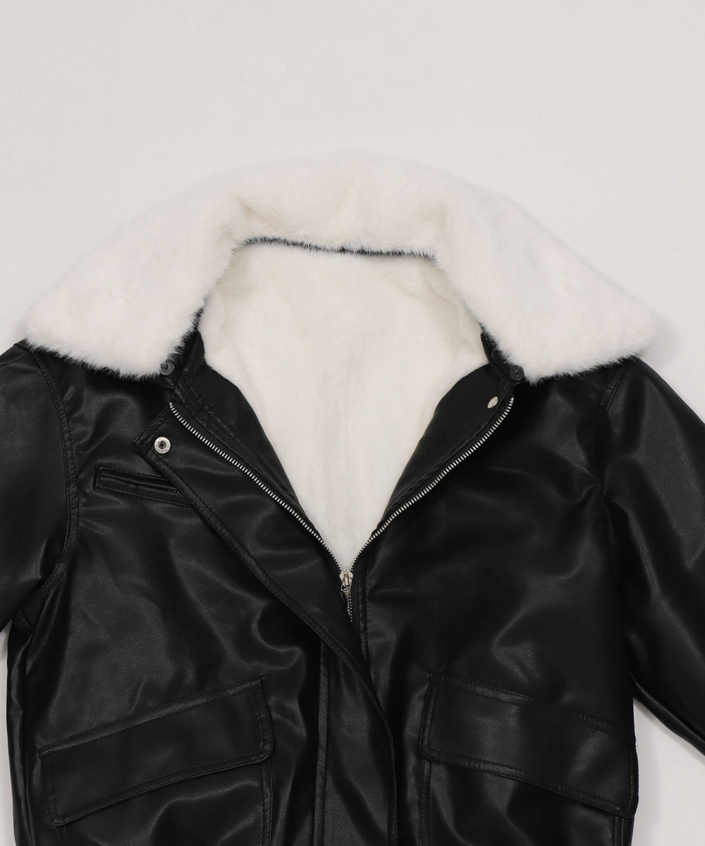 インサイドFファーフライトジャケット