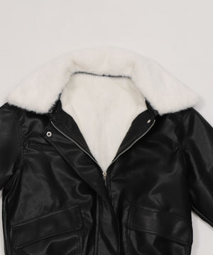 インサイドFファーフライトジャケット