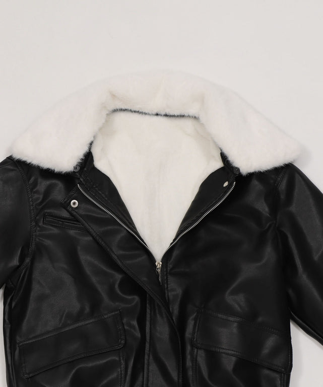 インサイドFファーフライトジャケット