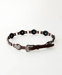 LリングMIXハートコンチョベルト